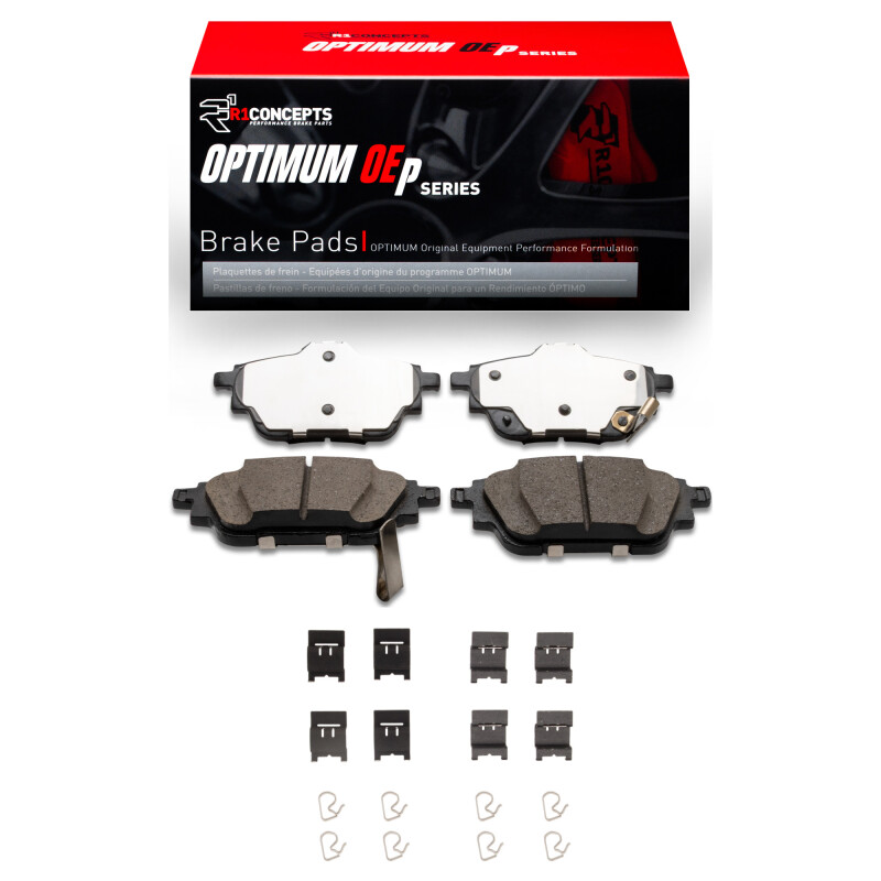 Nissan Sentra Brake Pads - Rear - R1 Concepts - Optimum OE - `20-`25